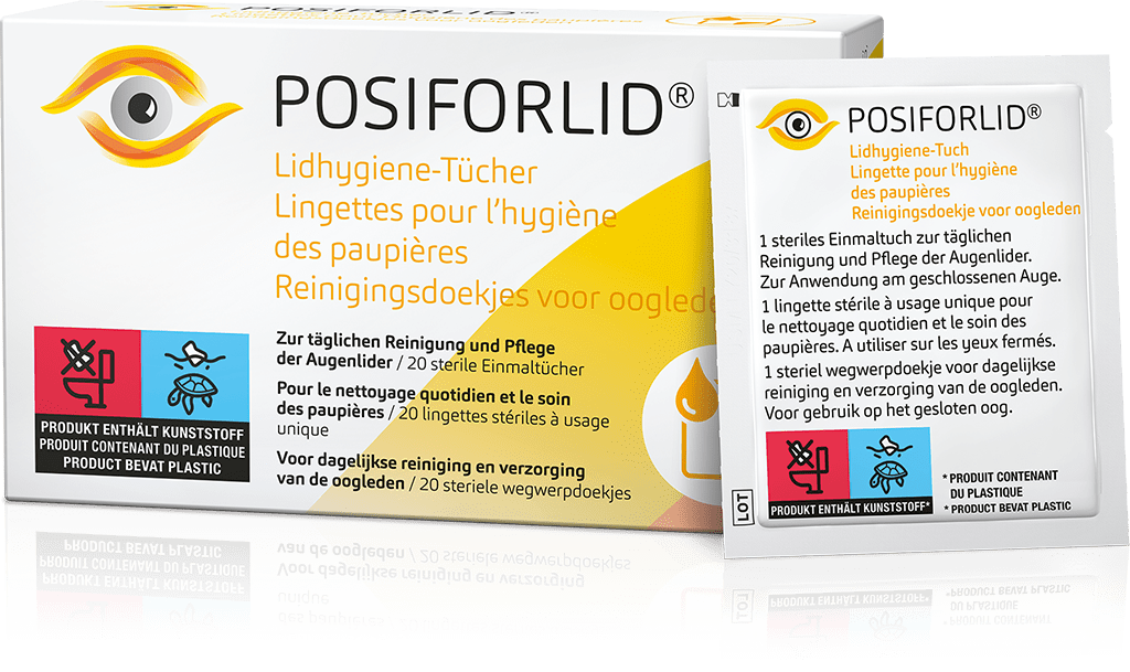 spejder announcer ironi POSIFORLID® Eyelid Hygiene Wipes - URSAPHARM Arzneimittel GmbH